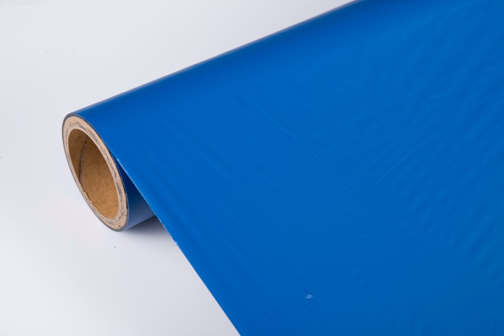 Black dark Blue TPU film