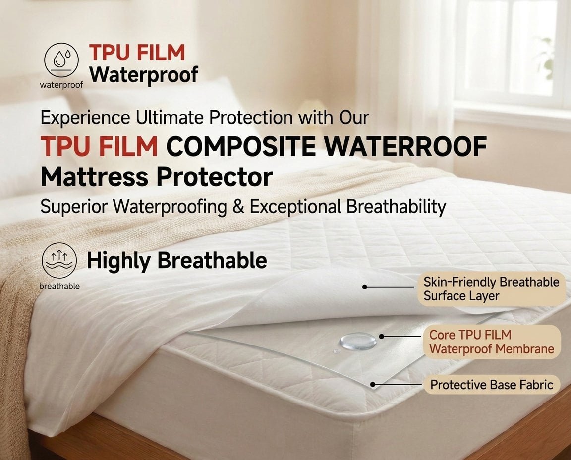 HPG TPU film for medical and hygiene products