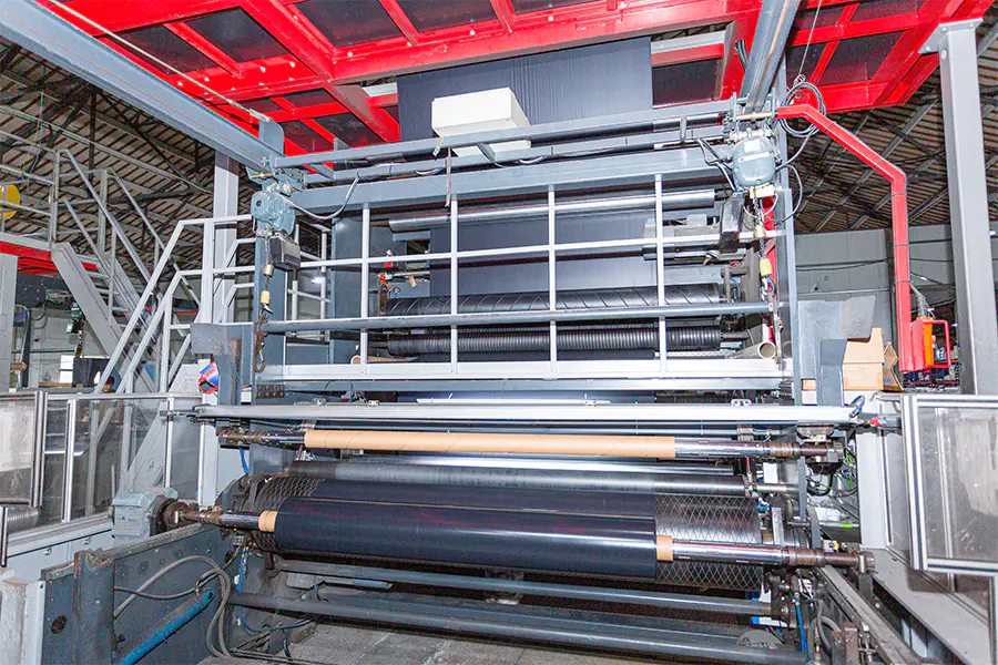 HPG TPU film production line in Kunshan factory